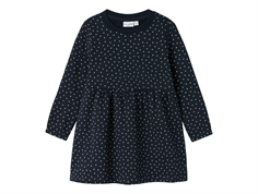 Name It dark sapphire small dots sweat dress